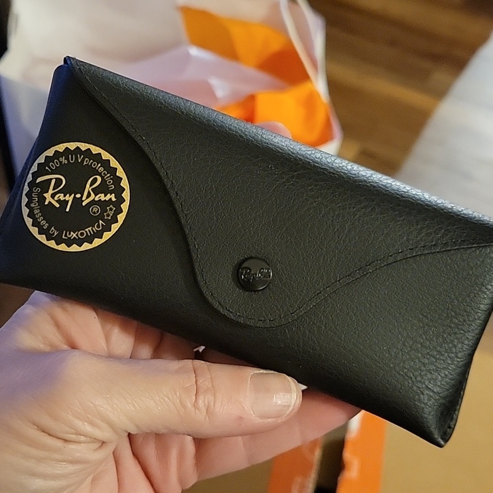 Ray-Ban Black Glasses Case Like New